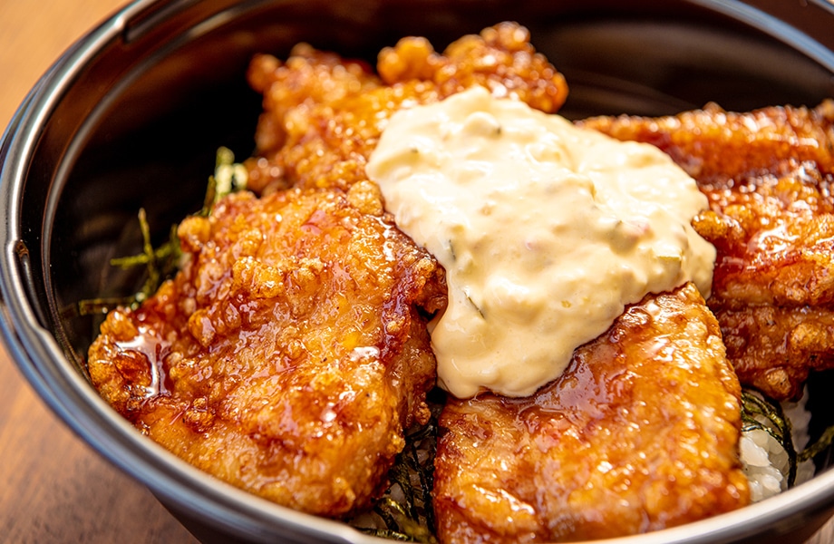 甘ダレから揚げタルタル丼