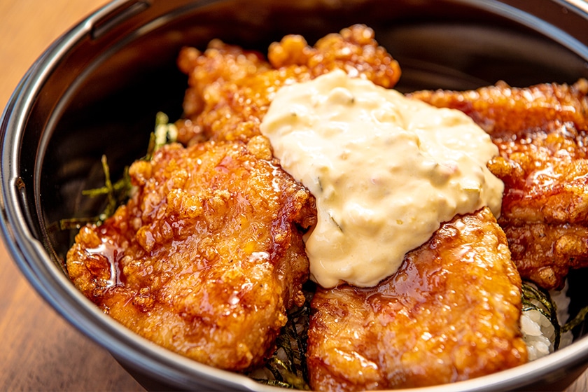 甘ダレから揚げタルタル丼